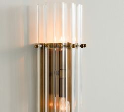 Mallory Crystal Double Sconce (27")