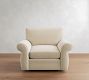 Pearce Roll Arm Deep Seat Swivel Chair