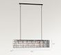 Adeline Crystal Rectangular Chandelier (37"-50")