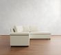 Cameron Modern Roll Arm 3-Piece Bumper Sectional (100")