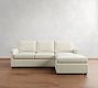 Cameron Modern Roll Arm Chaise Sectional (100")