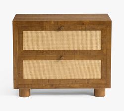 Catalina Cane Nightstand (30")
