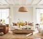 Modern Farmhouse Rectangular Coffee Table (64")