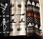 Doug the Dog Ghost Fair Isle Knit Jacquard Throw
