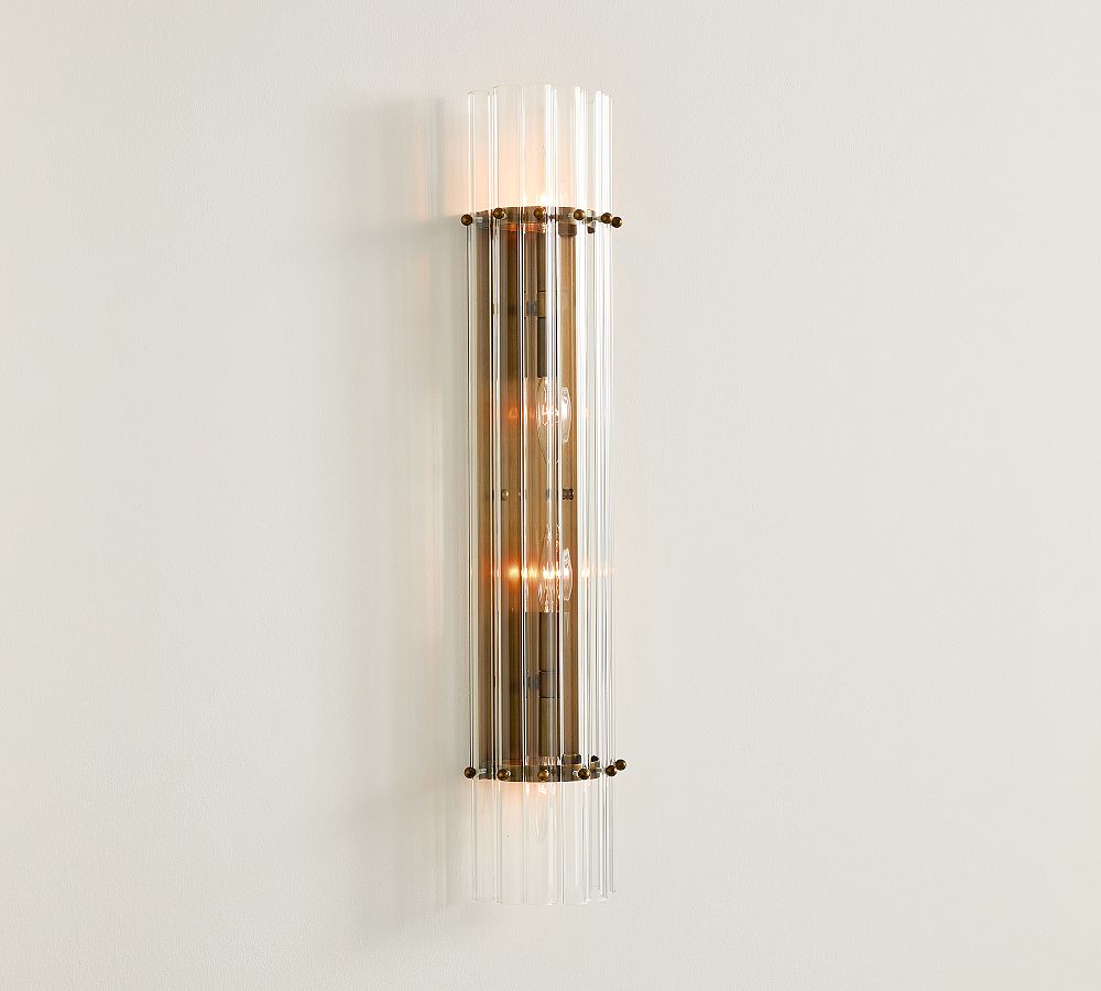 Mallory Crystal Double Sconce (27") by Pottery Barn