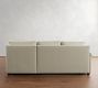 Cameron Modern Roll Arm 3-Piece Bumper Sectional (100")