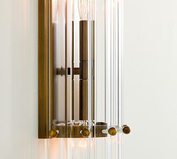 Mallory Crystal Double Sconce (27")