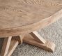 Benchwright Round Pedestal Extendable Dining Table (48"-72")
