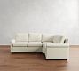 Cameron Modern Roll Arm 3-Piece Wedge Sectional (105")