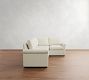 Cameron Modern Roll Arm 3-Piece Wedge Sectional (105")