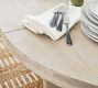 Cayman Round Pedestal Extendable Dining Table (48"-66")