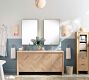 Blair Herringbone Storage Cabinet