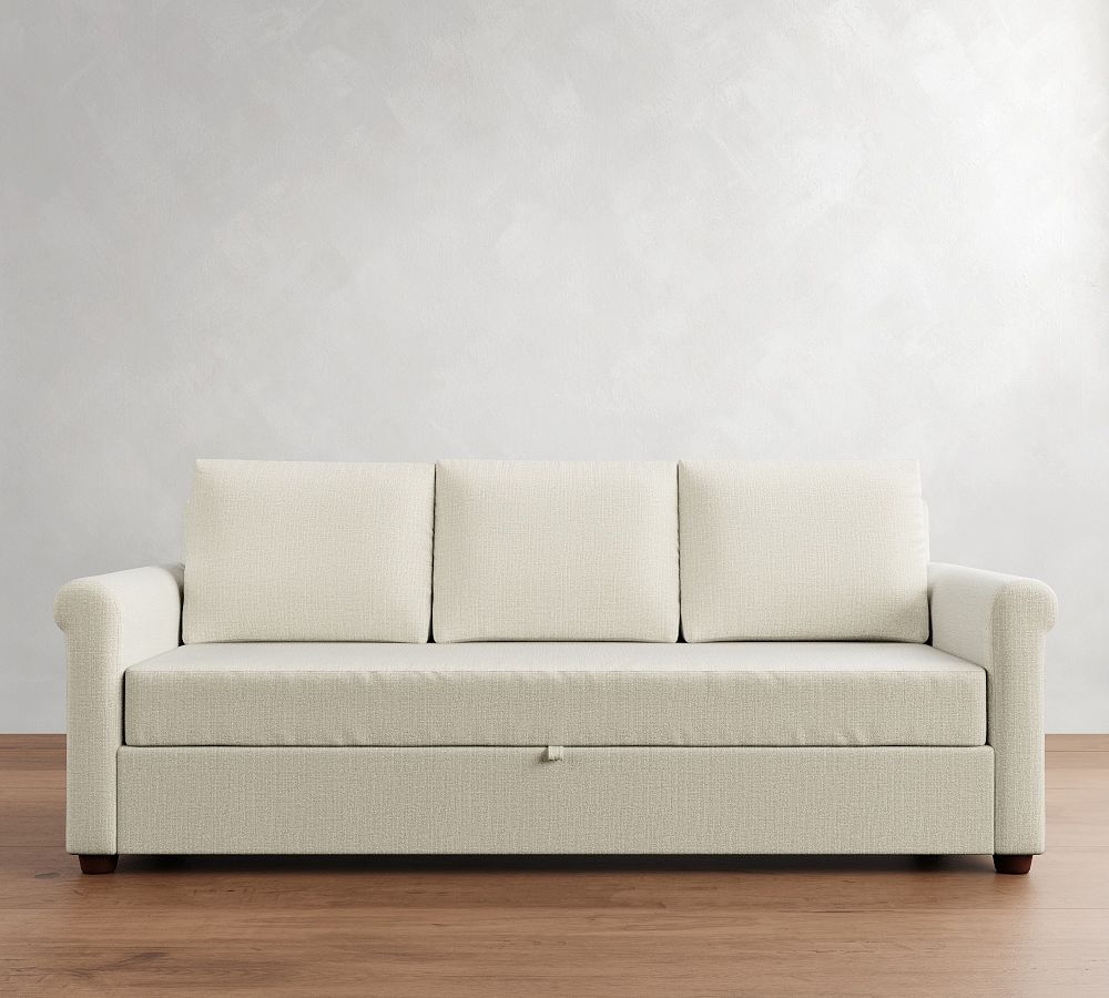 Cameron Modern Roll Arm Platform Sleeper Sofa (92") by Pottery Barn