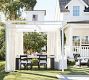 Jake Slipcovered Outdoor Dining Side Chair &amp; Armchair