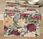 Maret Embroidered Cotton Table Runner