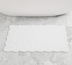 Scalloped Bath Mat