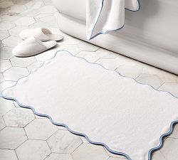 Scalloped Bath Mat