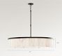 Windham Alabaster Tile Round Chandelier (30"-42")