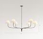 Collins Metal Round Chandelier (36"-51")