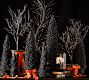 Faux Lit Black Potted Tree