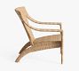 Huntington Wicker Stacking Outdoor Adirondack