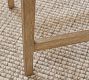 Tatum Leather Backless Stool