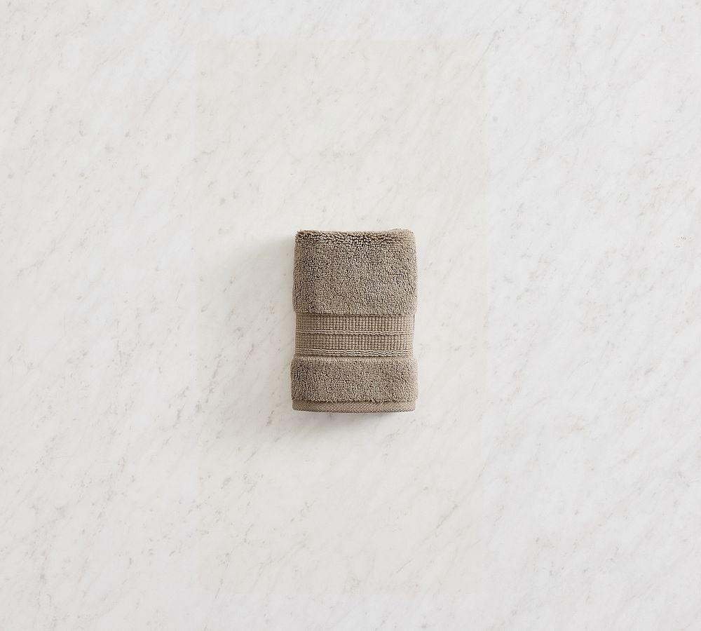 Hydrocotton Organic Quick-Dry Washcloth- Mocha Mousse