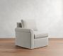 Build Your Own Cameron Modern Roll Arm Slipcovered Sectional