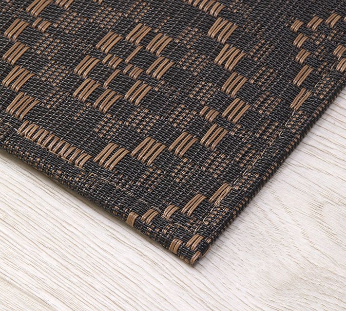 Chilewich Overshot Outdoor Performance Rug | Pottery Barn