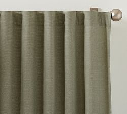 Open Box: Broadway Blackout Lining Curtain, 100"W x 96"L, Set of 2 - Eucalyptus