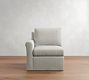 Build Your Own Cameron Modern Roll Arm Slipcovered Sectional