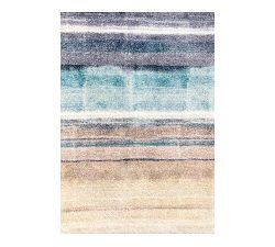 Open Box: Oceanside Washable Mat, 24" x 34" - Gray Turquoise