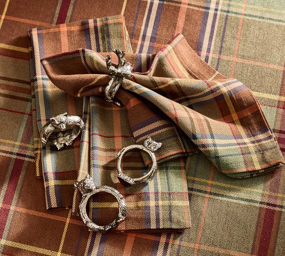 Fantastical Forest Napkin Rings - Mixed Set of 4