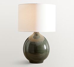 Open Box: Jordan Ceramic Table Lamp (25") - Moss Green