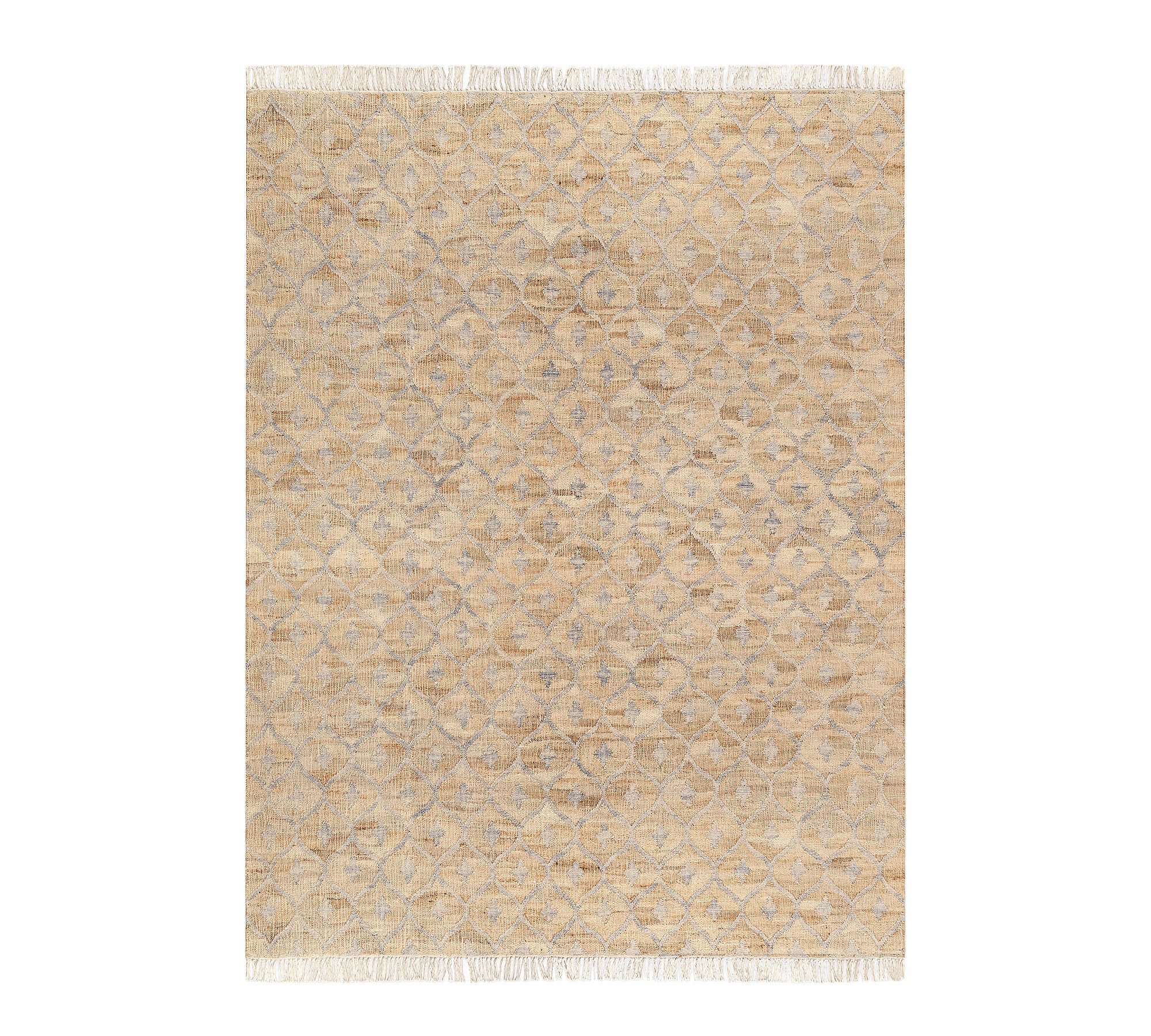 Luna Handwoven Wool Jute Rug