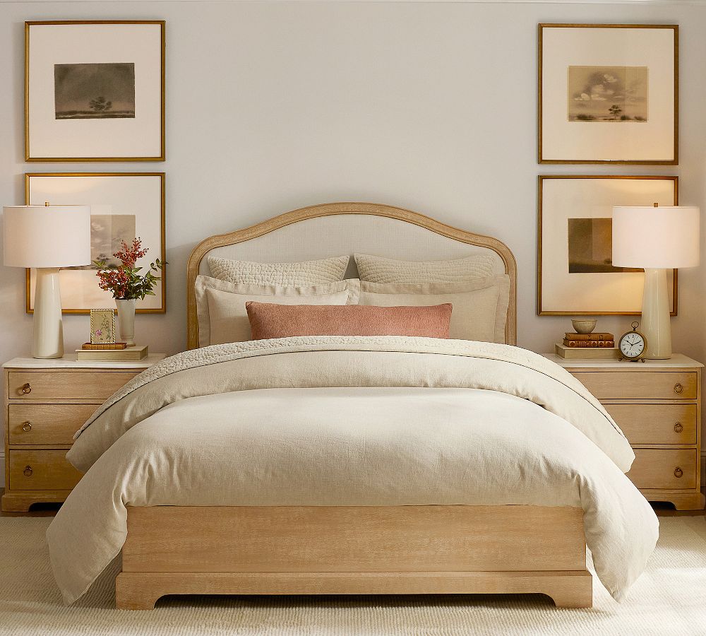Scarlett Upholstered Bed | Pottery Barn