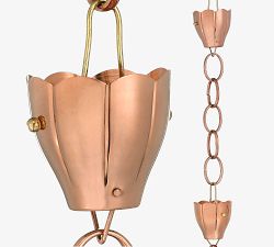 Copper Rain Chain