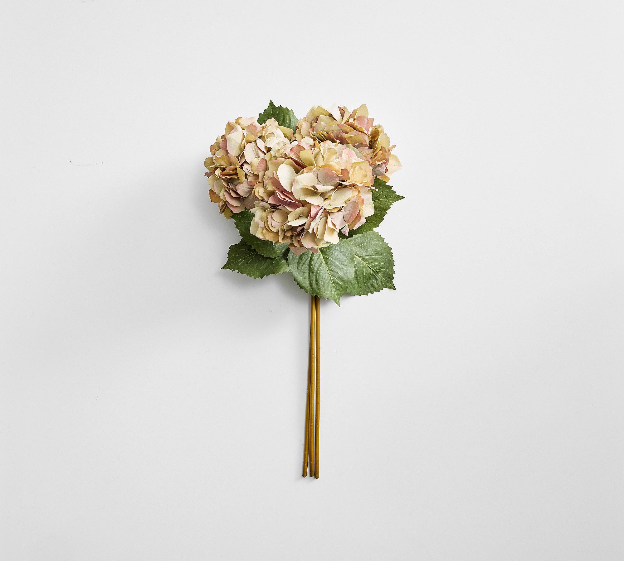 Faux Dried Hydrangea Bundle