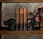 Chris Loves Julia Dog Bookends - Set of 2