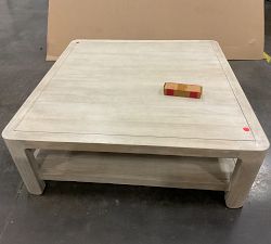 Open Box: Aptos Square Coffee Table (44") - Sandwash