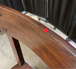 Open Box: Benchwright Dining Chair - Rustic Mahogany