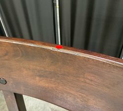 Open Box: Benchwright Dining Chair - Rustic Mahogany