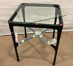 Open Box: Bodhi Square Metal End Table (20") - Bronze