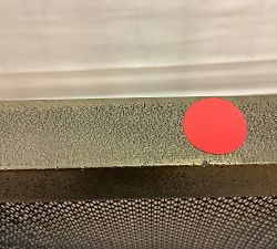 Open Box: Botanical Fireplace Screen - Aged Brass