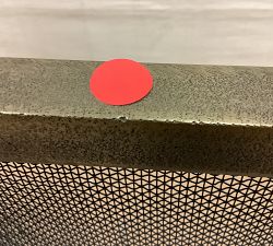 Open Box: Botanical Fireplace Screen - Aged Brass