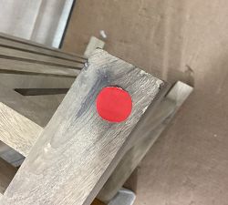 Open Box: Low Boucle Entry Bench (28.5") - Oatmeal, Fog