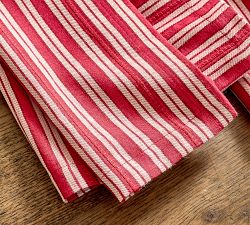 Grayson Stripe Cotton/Linen Napkins - Set of 4