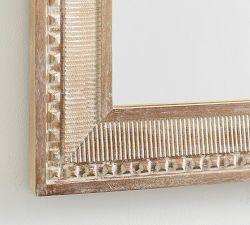 Carved Wood Mirror