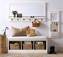 Aubrey Mirror With Hooks