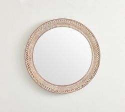 Carved Wood Mirror